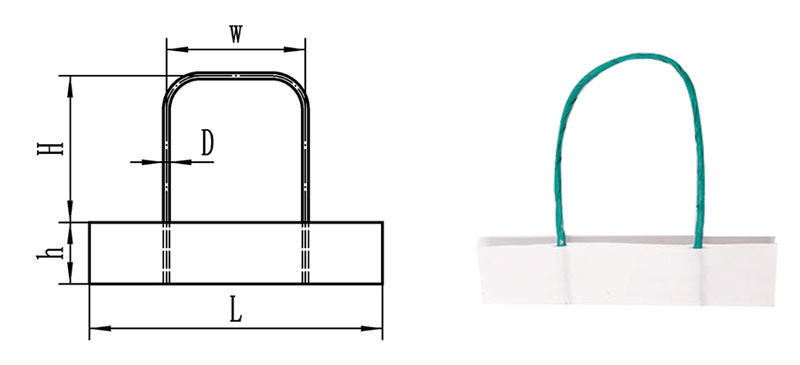 Glue Twisted Paper Handle Making Machine