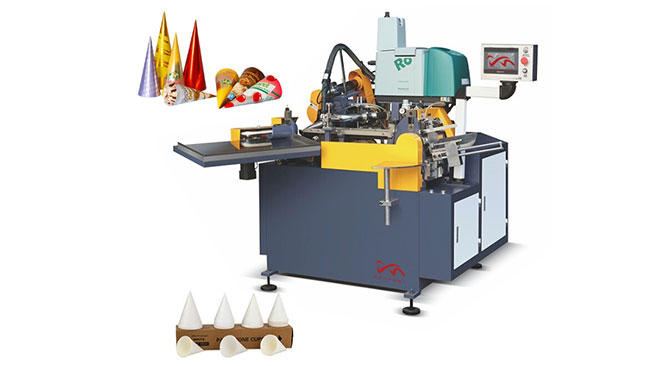 CPC-220 Automatic Ice Cream Paper Cone Sleeve Forming Machine