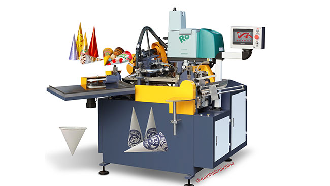 XH-220 Ice Cream Paper Cone Making Machine