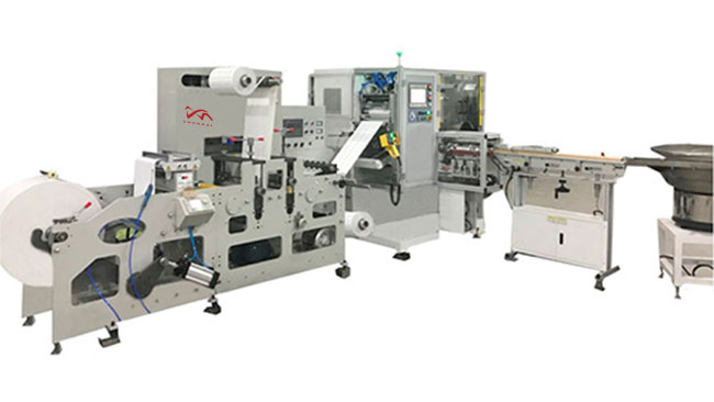 Sticker Label None Stop Slitting and Rewinding Machine