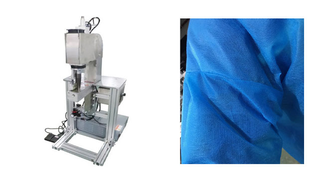 Disposable surgical gown making machine