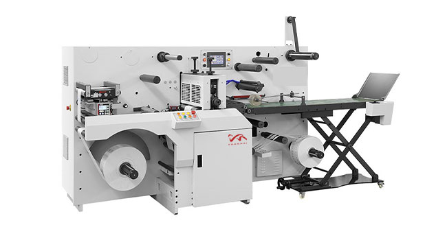 IML Intermittent / Full Rotary Label Die Cutting With Sheeting 