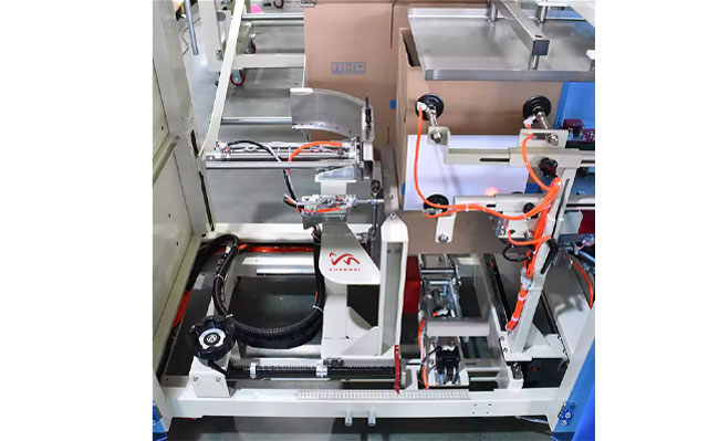 Automatic Carton Case Opening Erecting Taping Packer Packing Erector Machine,Carton Erector Machine