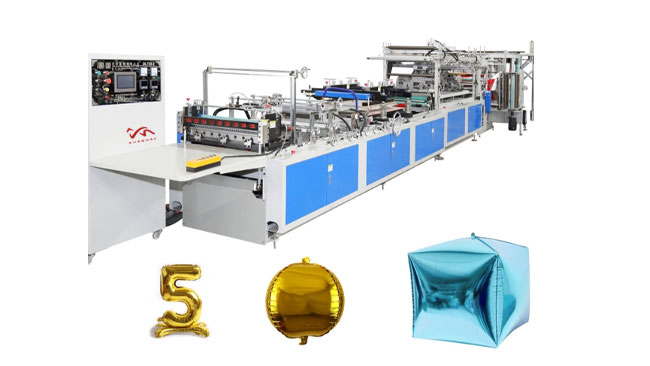 DL730-2-2 Sphere Cube Cone Foil Mylar Balloon Manufacturing Machinery