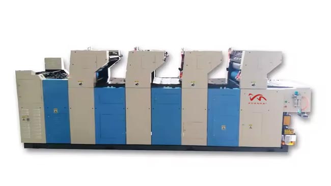 Automatic Four Color Offset Printing Machine