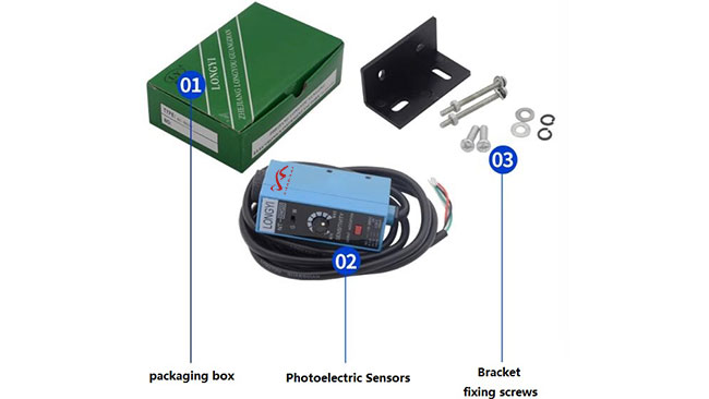 NT-RG/BG32 High-precision Color Mark Sensor Photoelectric Eye Photocell