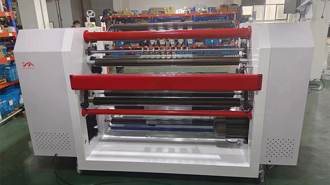 Automatic Vertical roll Slitting Machine