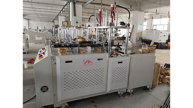 Double Stations Octagonal Cardboard Box Thermoforming Machine